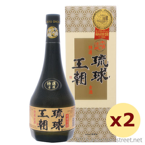 琉球王朝 特選古酒 30度,720ml ×2本セット / 多良川