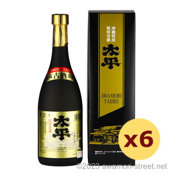 太平 古酒 40度,720ml x 6本セット / 津波古酒造