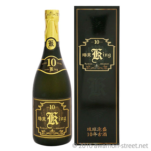 瑞泉 King crown 10年古酒 30度,720ml / 瑞泉酒造 / 泡盛ストリート.net