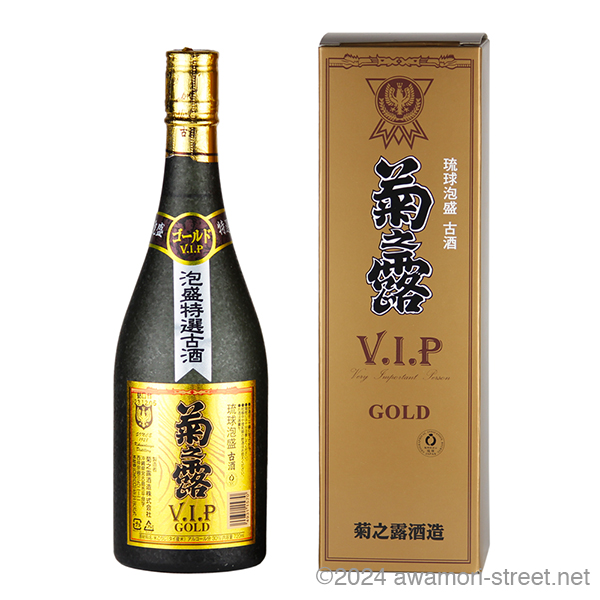 菊之露 V.I.Pゴールド 古酒 30度,720ml / 菊之露酒造 / 泡盛ストリート.net