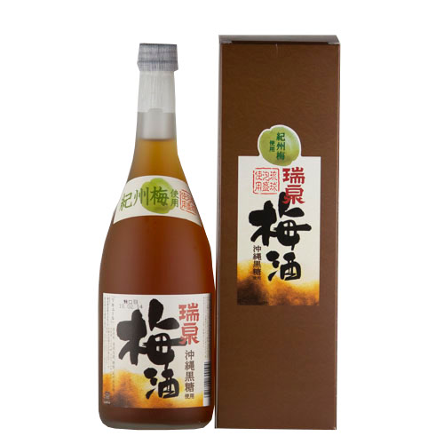 沖縄黒糖使用梅酒 12度,720ml / 瑞泉酒造