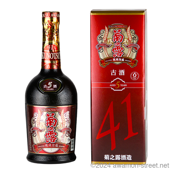 菊之露 5年古酒 41度,720ml ×2本セット / 菊之露酒造