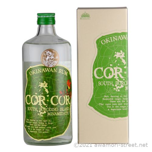 COR COR AGRICOLE 緑 40度,720ml / グレイス・ラム / 南大東島のラム酒