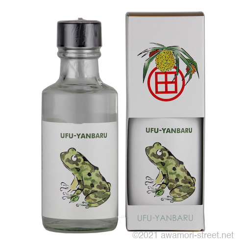 UFUYANBARU 自然遺産ボトル 15度,180ml オキナワイシカワガエル / やんばる酒造