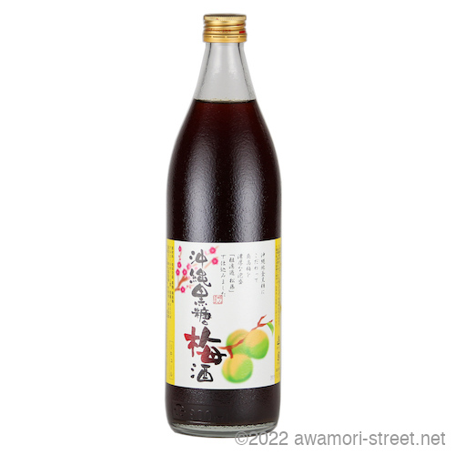 沖縄黒糖梅酒 12度,900ml / 崎山酒造廠