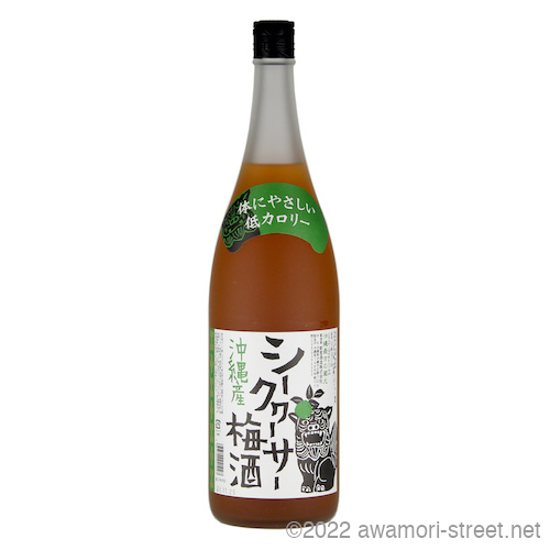 沖縄産シークヮーサー梅酒 12度,1800ml / 新里酒造
