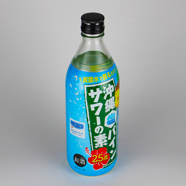 沖縄塩パインサワーの素 25度,500ml / 久米仙酒造 / 泡盛ストリート.net