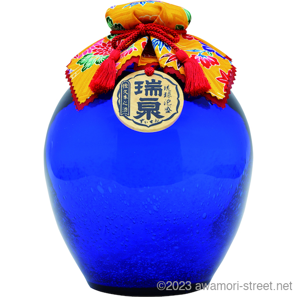 琉球ガラス1升 -滄- 瑞泉 古酒 43度,1800ml / 瑞泉酒造