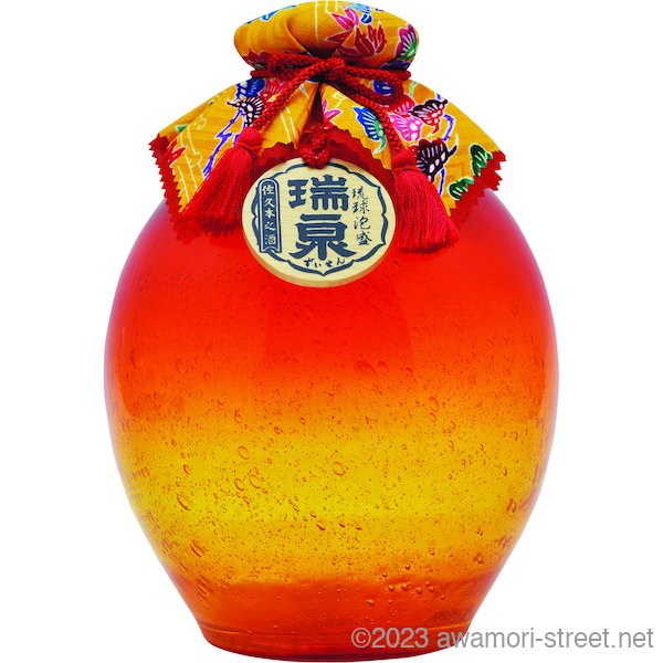 琉球ガラス1升 -滄- 瑞泉 古酒 43度,1800ml / 瑞泉酒造 / 泡盛