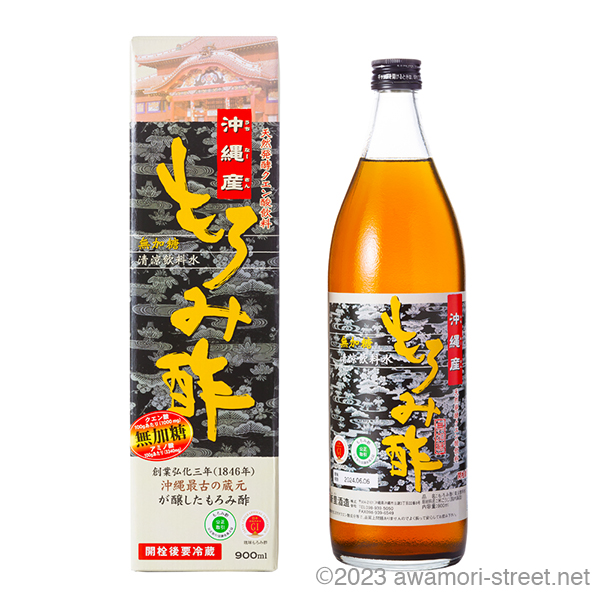沖縄産もろみ酢 無糖 900ml / 新里酒造