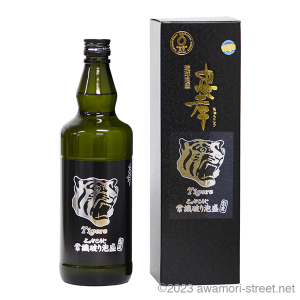 銀の虎 よっかこうじ 31度,720ml 阪神タイガース ロゴマーク入り オリジナルボトル / 忠孝酒造
