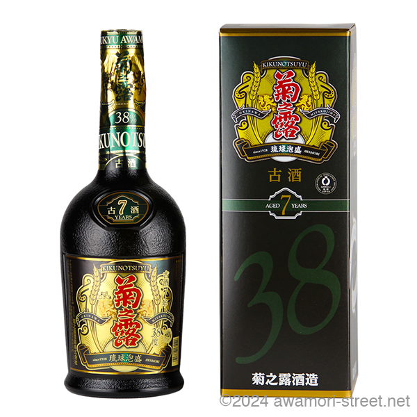 菊之露 7年古酒 38度,720ml / 菊之露酒造 / 泡盛ストリート.net