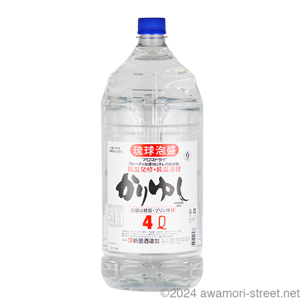 かりゆし ペットボトル 25度,4000ml / 新里酒造