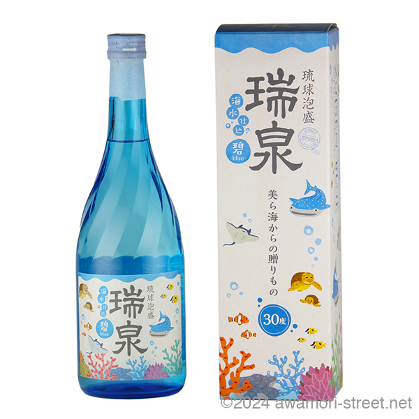 瑞泉 碧 -blue- 海水仕込み 30度,720ml / 瑞泉酒造