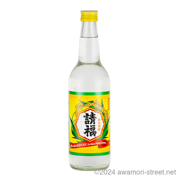 直火請福 30度,600ml / 請福酒造