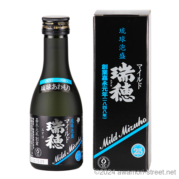 マイルド瑞穂 25度,180ml / 瑞穂酒造