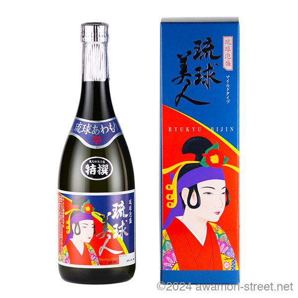 琉球美人 25度,720ml / ヘリオス酒造