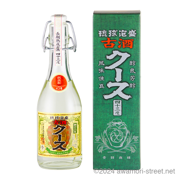 甕熟成古酒 クース 43度,360ml / ヘリオス酒造