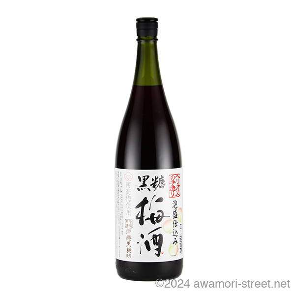 ヘリオスの手造り 泡盛仕込み 黒糖梅酒 15度,1800ml / ヘリオス酒造