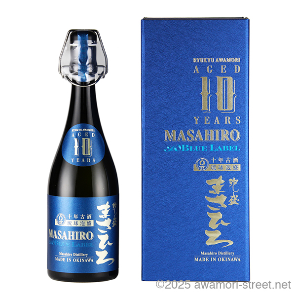 10年古酒 まさひろブルーラベル 40度,720ml / まさひろ酒造