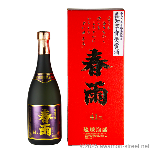 春雨 16年古酒 令和6年度泡盛鑑評会県知事賞受賞酒 41度,720ml / 宮里酒造