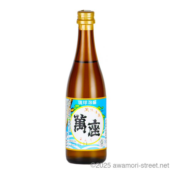萬座 30度,100ml ミニボトル / 恩納酒造