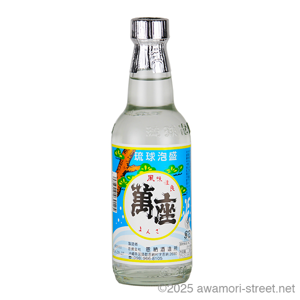 萬座 30度,360ml ハーフボトル / 恩納酒造