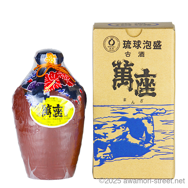 萬座 古酒 竜巻壺 40度,360ml / 恩納酒造