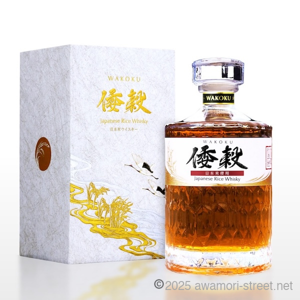 倭穀 58度,500ml 日本米使用ライスウイスキー / 久米仙酒造