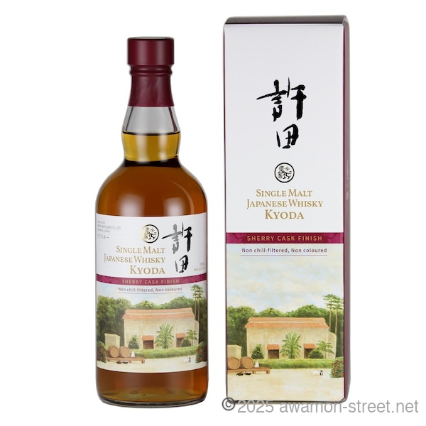 許田シェリーカスクフィニッシュ シングルモルト ジャパニーズ ウィスキー 46度,700ml / ヘリオス酒造