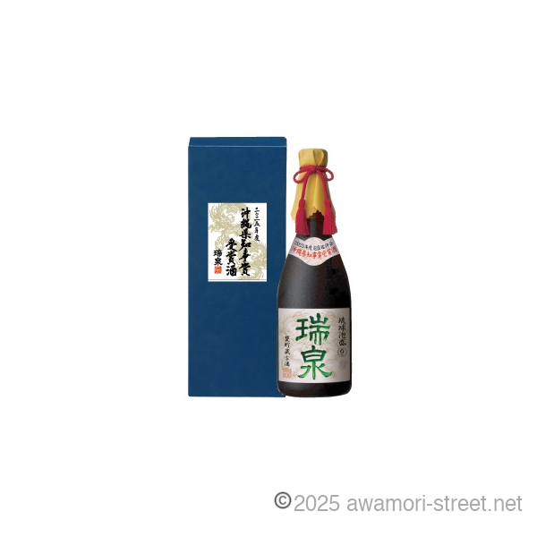 瑞泉 古酒 2025年度泡盛鑑評会 沖縄県知事賞受賞酒 42度,720ml 限定220本 / 瑞泉酒造