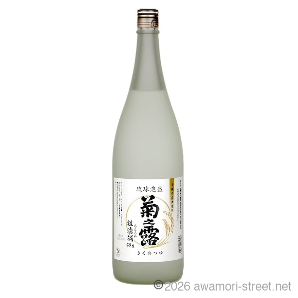 菊之露 沖縄県産米 粗濾過 44度,1800ml / 菊之露酒造