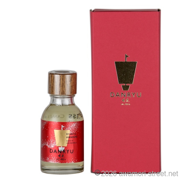 暖流 BLESS 46度,100ml 長期熟成の琥珀色泡盛 おちょこ付き / 神村酒造