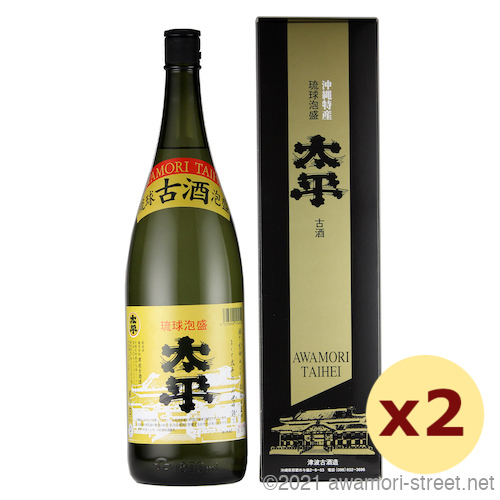 太平 古酒 40度,1800ml x 2本セット / 津波古酒造