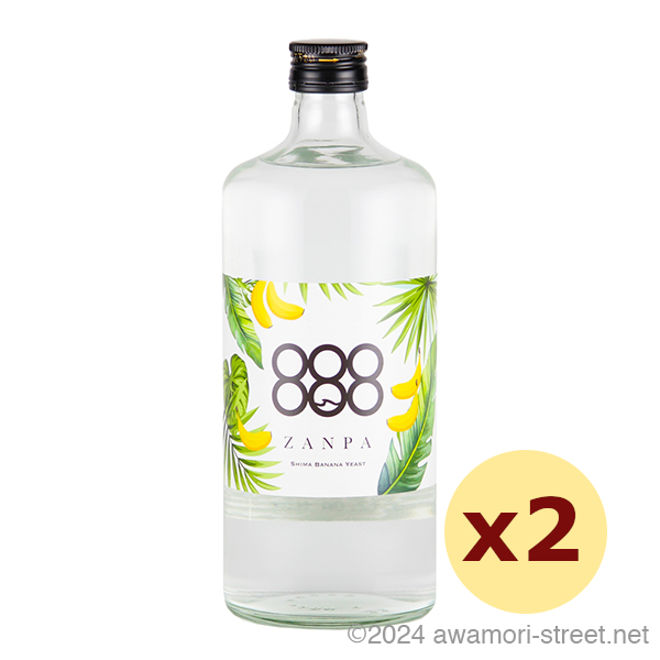 ZANPA 島バナナ酵母 25度,720ml x 2本セット / 比嘉酒造