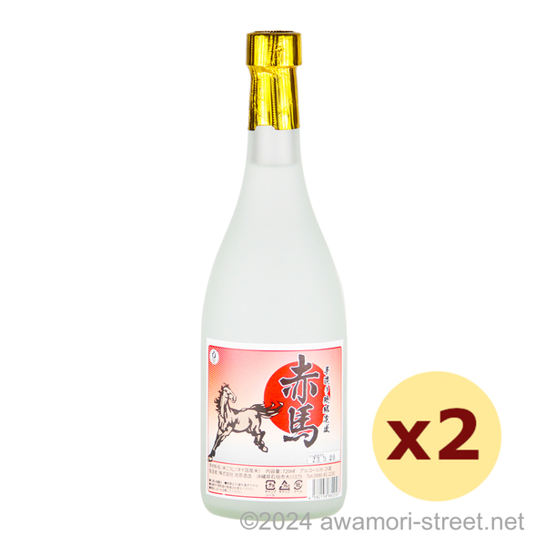 赤馬 25度,720ml x 2本セット / 池原酒造