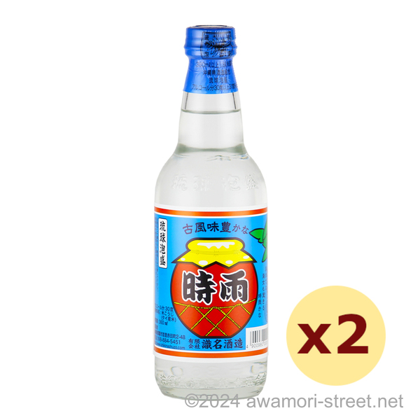 時雨 30度,360ml ハーフボトル x 2本セット / 識名酒造