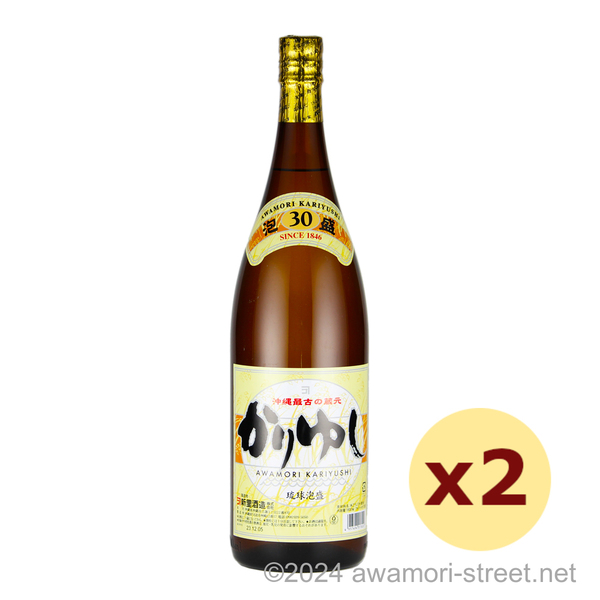 かりゆし 30度,1800ml x 2本セット / 新里酒造