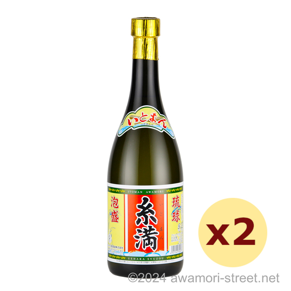 糸満 30度,720ml x 2本セット / 上原酒造