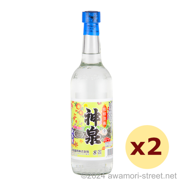 神泉 30度,600ml x 2本セット / 上原酒造