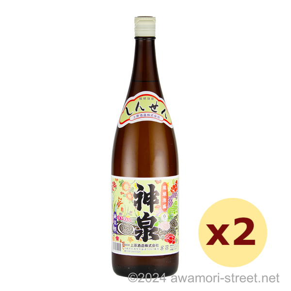 神泉 30度,1800ml x 2本セット / 上原酒造