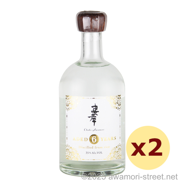 忠孝 6年古酒 35度,500ml x 2本セット / 忠孝酒造