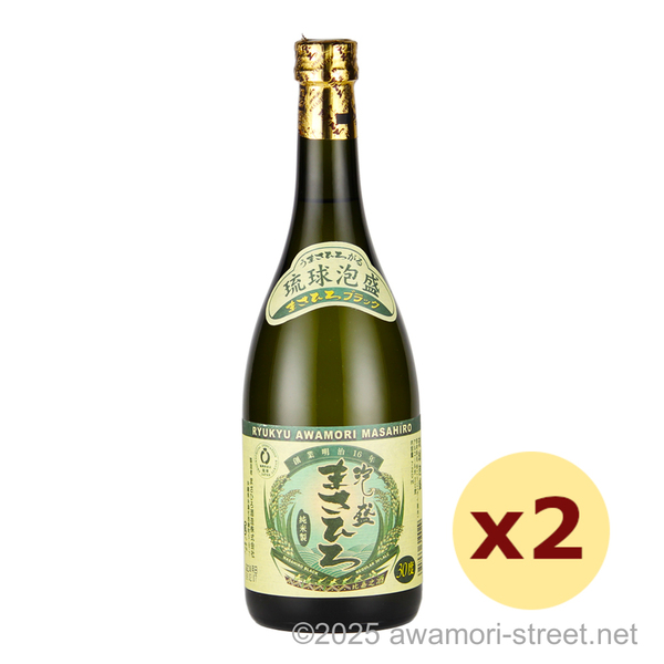 まさひろ ブラック 30度,720ml x 2本セット / まさひろ酒造