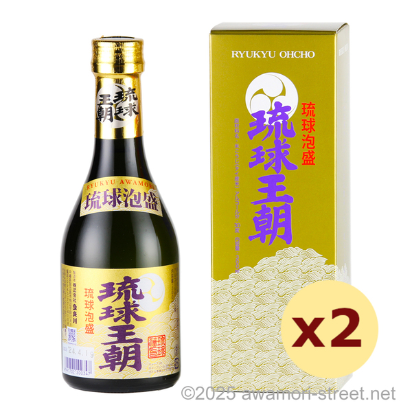 琉球王朝 30度,300ml ハーフボトル x 2本セット / 多良川