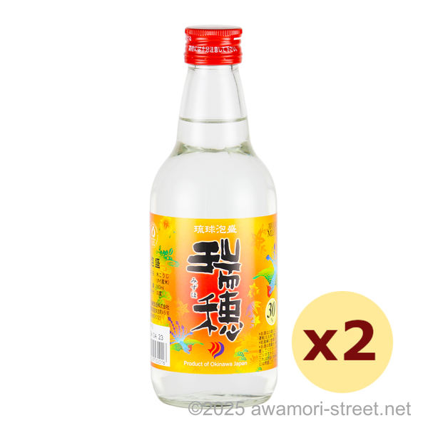 瑞穂 30度,360ml ハーフボトル x 2本セット / 瑞穂酒造