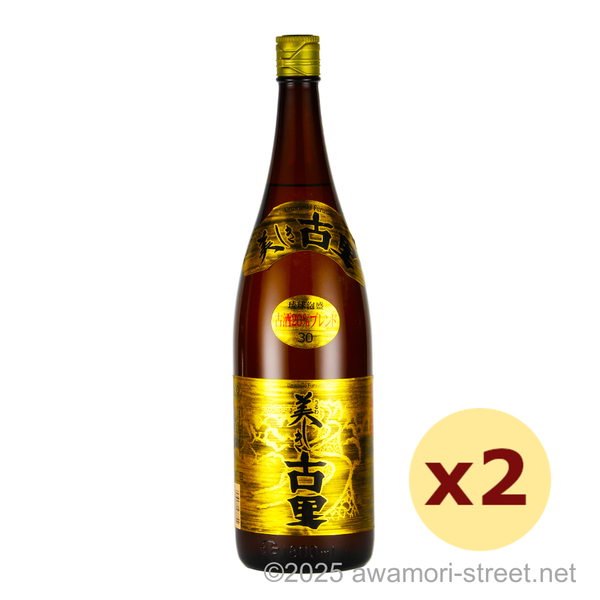 美しき古里 古酒20%ブレンド 30度,1800ml x 2本セット / 今帰仁酒造