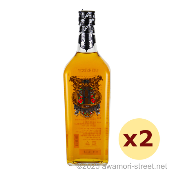 ハブ酒 Double H 30度,750ml x 2本セット / 南島酒販