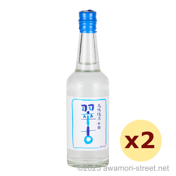 美味淡麗辛口 翠古 14度,100ml ミニボトル x 2本セット / 忠孝酒造