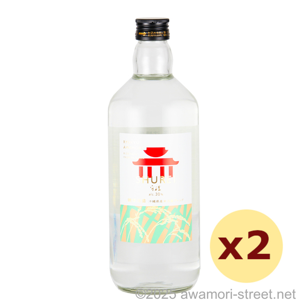 守禮 沖縄県産米泡盛ブレンド 30度,720ml x 2本セット / 神村酒造