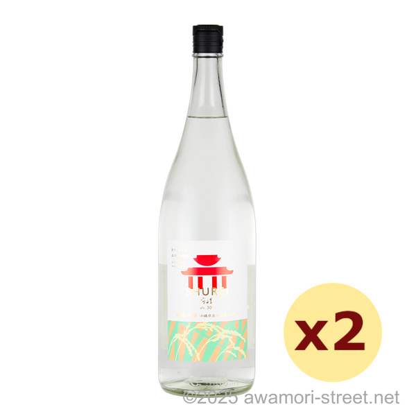 守禮 沖縄県産米泡盛ブレンド 30度,1800ml x 2本セット / 神村酒造